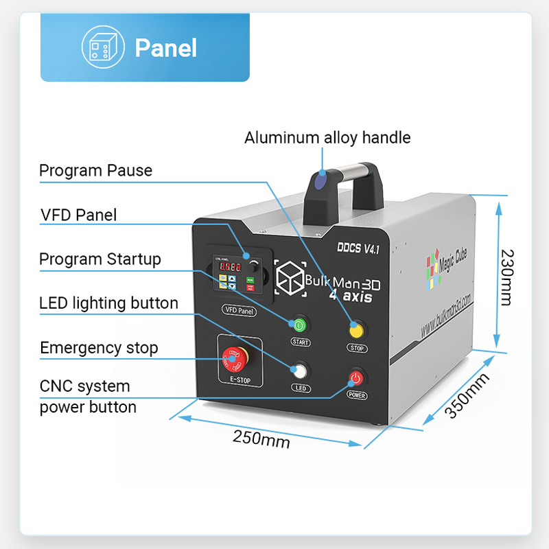 BulkMan3D DDCS V4.1 Controller - Ddcs V4.1 4 Axis Cnc Offline Controller recensione e prezzo
